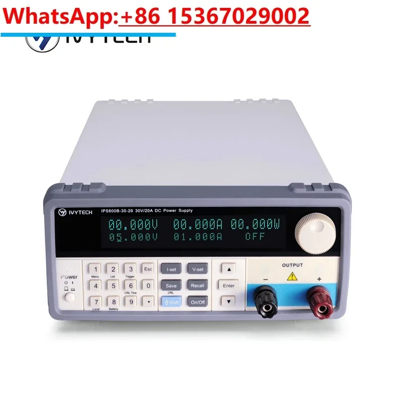 Programmable Dc Power Supply 60V 10A - Fonte de alimentação CC regulada programável