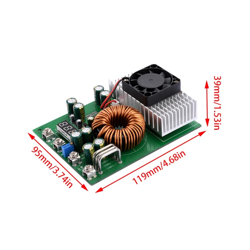Conversor DC-DC Buck de 1000W  - Step Down Dc Power Supply Module 1000W avaliação e preço